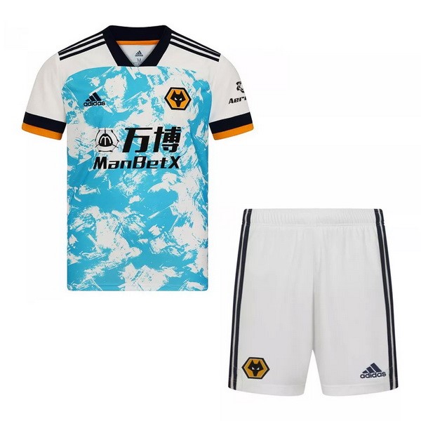 Maglia Wolves Away Bambino 20/21 Bianco